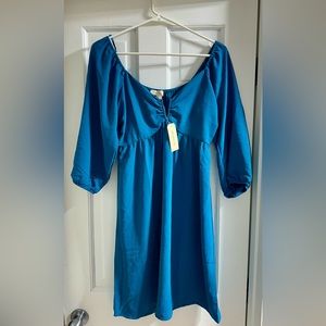 Monteau Turquoise Dress